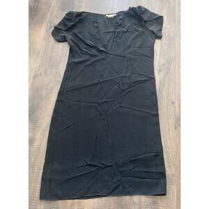 Vtg New Raves Sheer Dress Fairycore Fairy Black Goth Rave